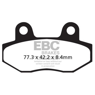 Brake Pads Hh FA086/2HH for HYOSUNG GT 125/250/650 06- and other model Brake Pads EBC