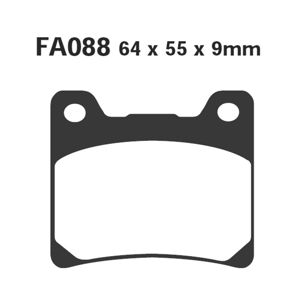 Brake Pads Hh Yamaha Fzr 600YZF 600 - FA088HH