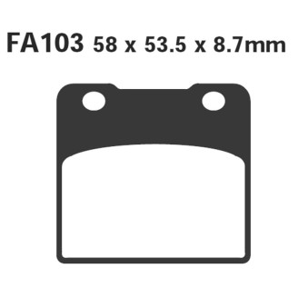 Brake Pads Hh Suzuki Intruderfront Brake Pads EBC