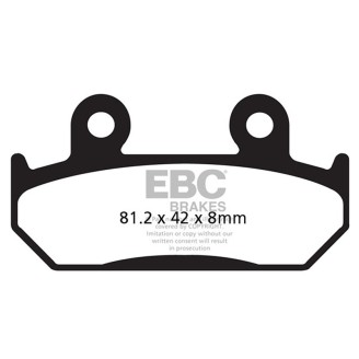 Brake Pads Hh Honda Cbr 600-90 Front Brake Pads EBC
