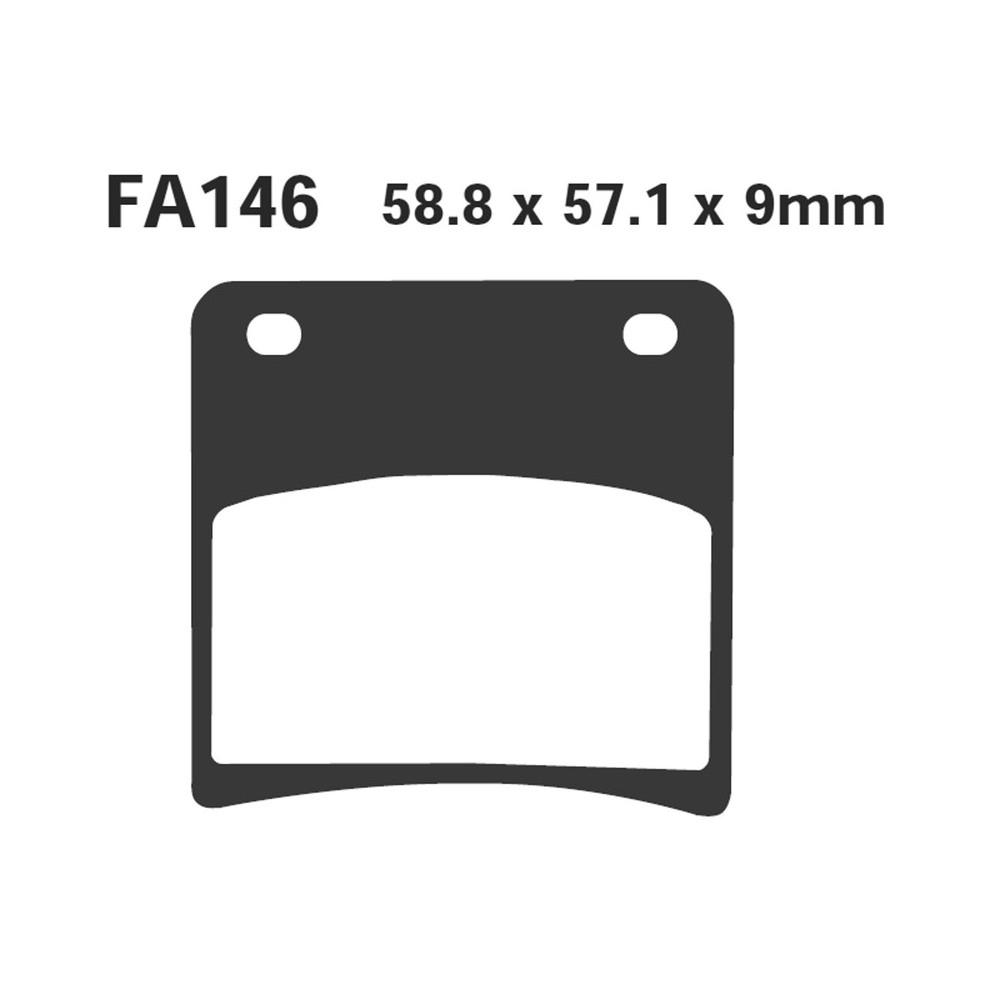 Brake Pads Hh Suzuki Gsx-F 600750 - FA146HH