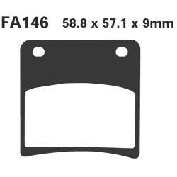 Brake Pads Hh Suzuki Gsx-F 600750 - FA146HH