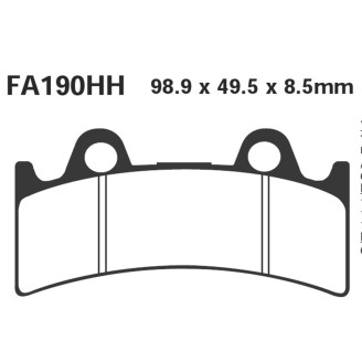 Brake Pads Hh Yamaha YZF750-97 Front Brake Pads EBC