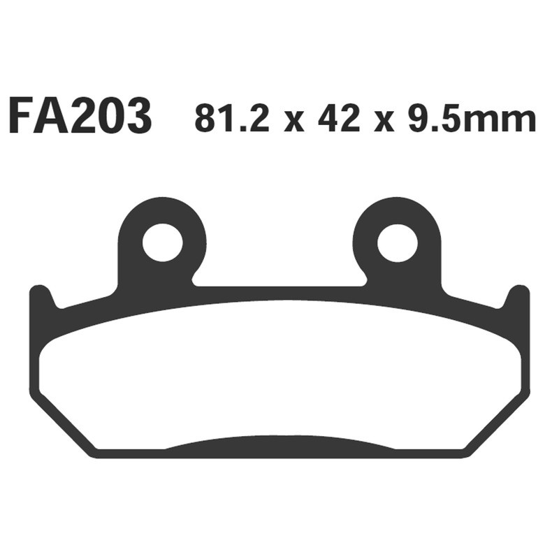 Brake Pads Hh Honda Cbr 600-94 Front Brake Pads EBC