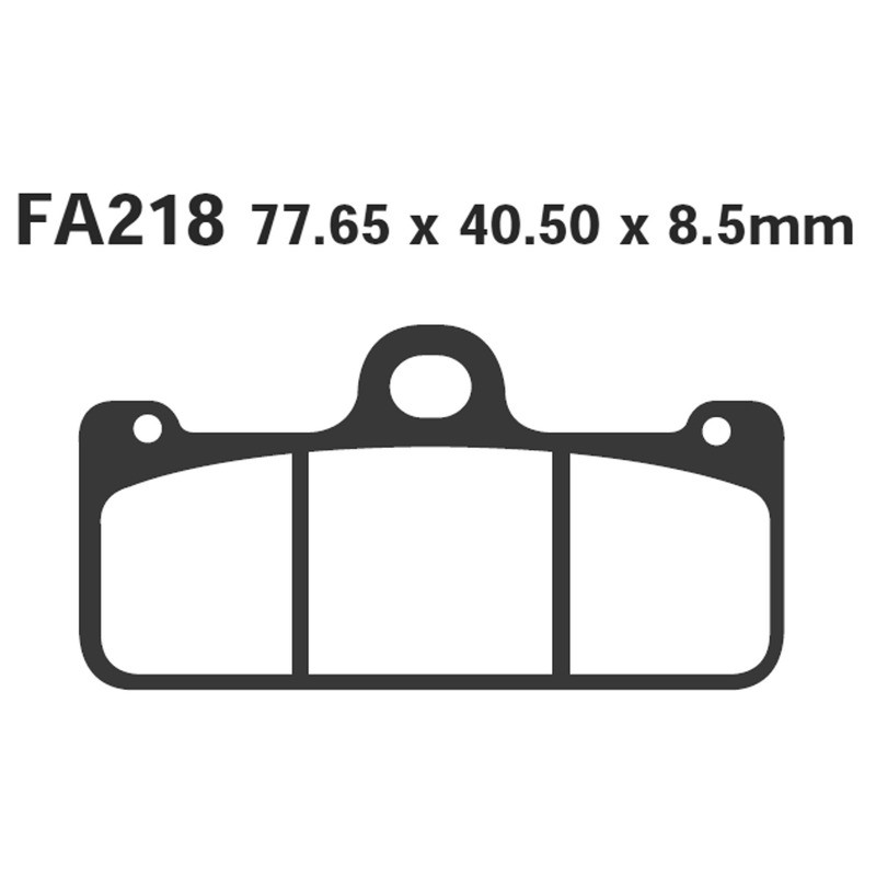 Brake Pads Hh Pinza Bremboradiale Brake Pads EBC