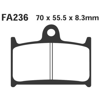 Brake Pads Hh Triumph Speedtriple Front for TRIUMPH Trophy 900/00 94-01 Brake Pads EBC