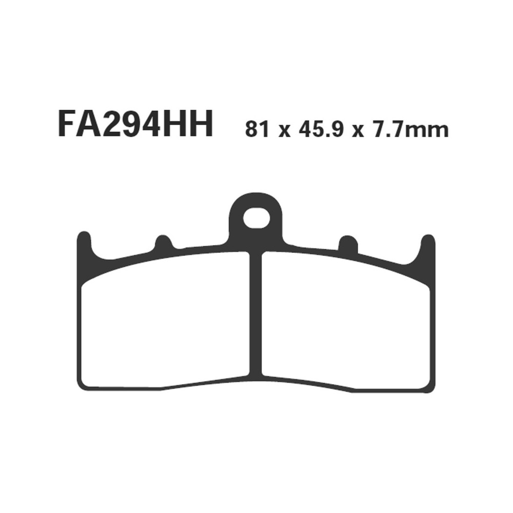 Brake Pads Hh Bmw R 1200/1300R/Rt Front - FA294HH