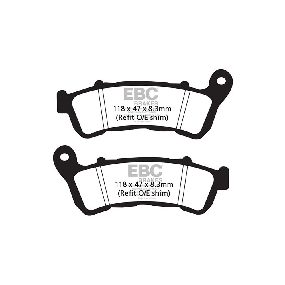 Brake Pads Hh Honda GOLDWING1800 18 Rear - FA388/2HH