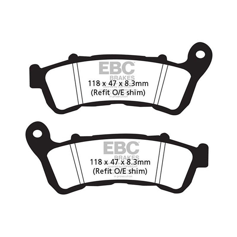 Brake Pads Hh Honda GOLDWING1800 18 Rear for HONDA Goldwing 00 18 Brake Pads EBC