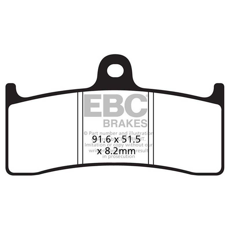 Brake Pads Hh Mv Brutale 750/910 F4 750/1000 Front for BUELL S3 Thunderbolt 98-02 and other model Brake Pads EBC