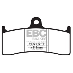 Brake Pads Hh Mv Brutale 750/910 F4 750/1000 Front for BUELL S3 Thunderbolt 98-02 and other model Brake Pads EBC