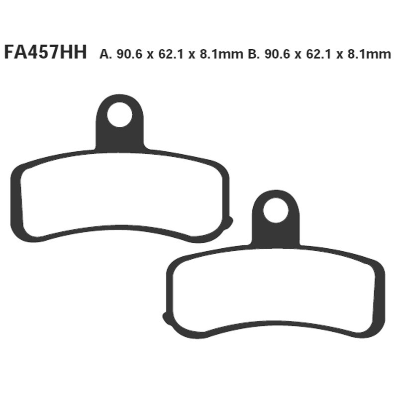 Brake Pads Hh H.D.Front Brake Pads EBC