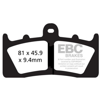 Brake Pads Hh Bmw K1600GTFRONT for BMW K 00 GT/GTL/GT SE/GTL E 11- Brake Pads EBC