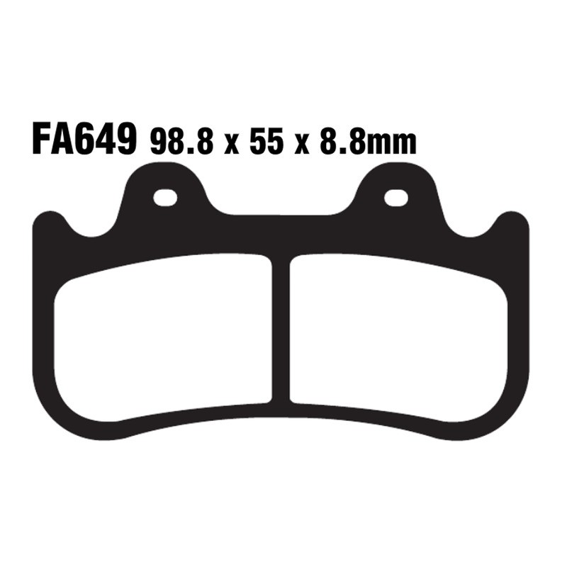 Brake Pads Hh X Pinze JAYBRAKE6 Pistoncini Brake Pads EBC