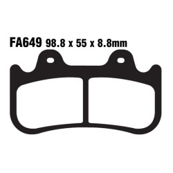 Brake Pads Hh X Pinze JAYBRAKE6 Pistoncini Brake Pads EBC