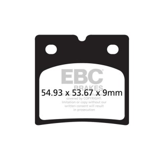 Brake Pads Hh FA696HH for INDIAN Chief Classic/Blackhawk 18 09-11 and other model Brake Pads EBC