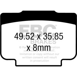 Brake Pads Hh FA730HH - FA730HH