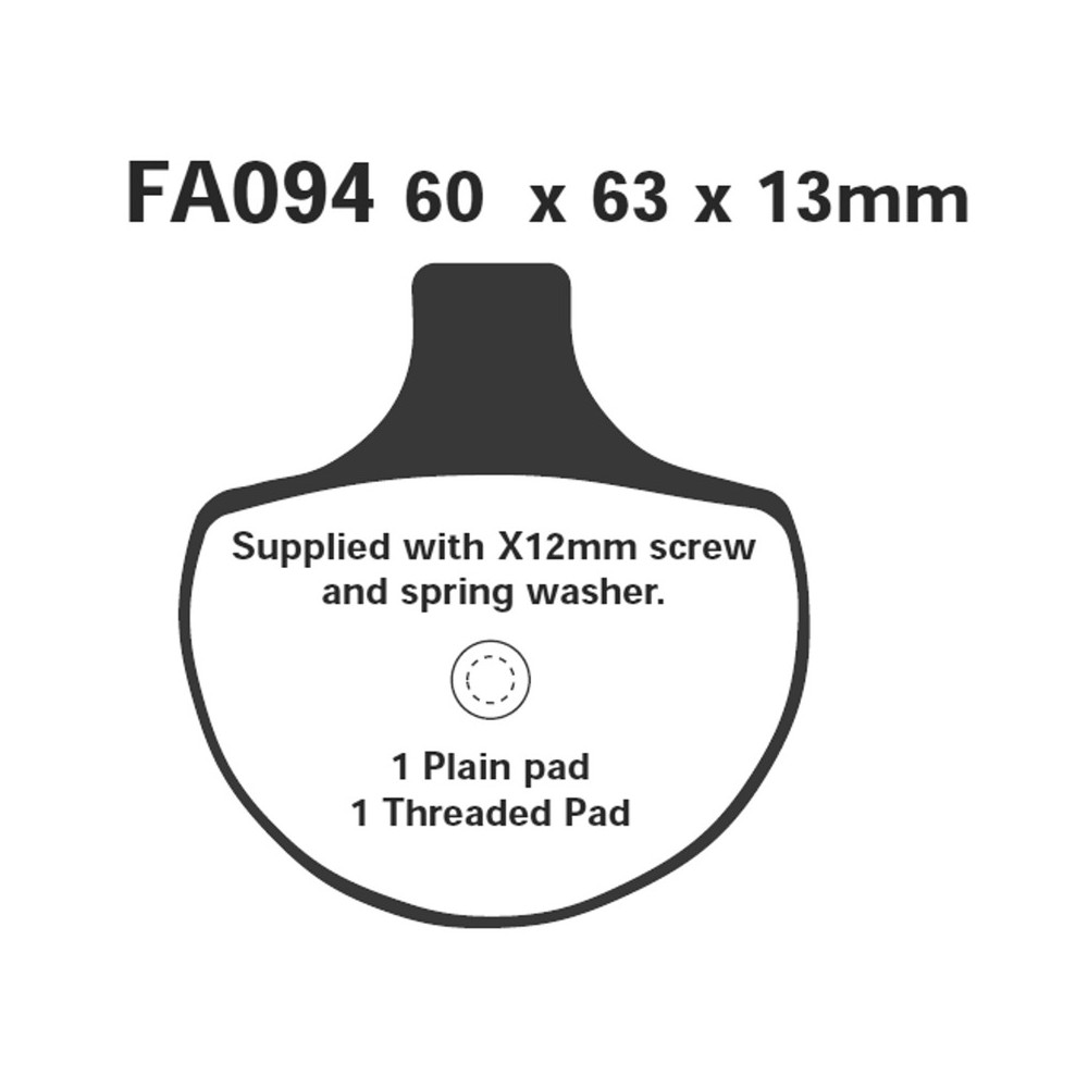 Brake Pads Epfa H.D.Fx/D/S/R84-99 - EPFA094HH