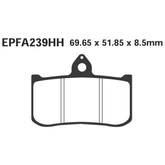 Brake Pads Epfa Honda Rs 12595-03 Front for HONDA Racing RS 125 95-03 Ant. nd Brake Pads EBC