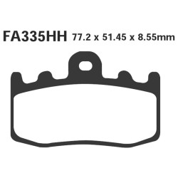 Pastiglie Epfa Bmw K 1200 Sant.05- Pastiglie Freno EBC