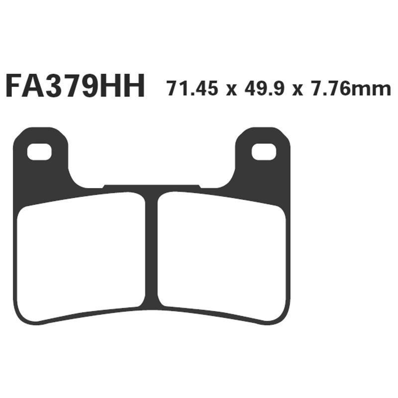Brake Pads Epfa Suzuki Gsx-R04-06 600/750/1000 Front Brake Pads EBC