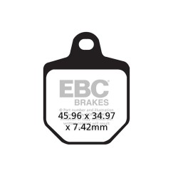 Brake Pads Epfa Ktm SMR450/560FRONT, Hm Crm 125/250/450 07- - EPFA433/4HH