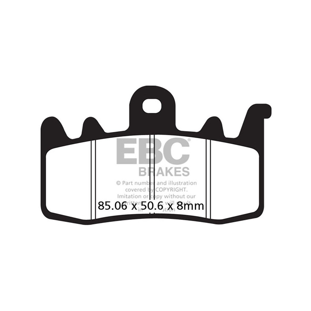 Brake Pads Epfa Ducati Scrambler 800 15- - EPFA630HH