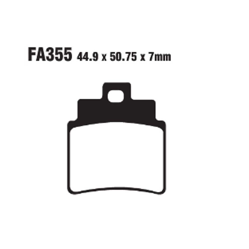 Set Brake Pads Sfac Sym JOYMAX250/Kymco Granddink 250 Front - SFAC355/4