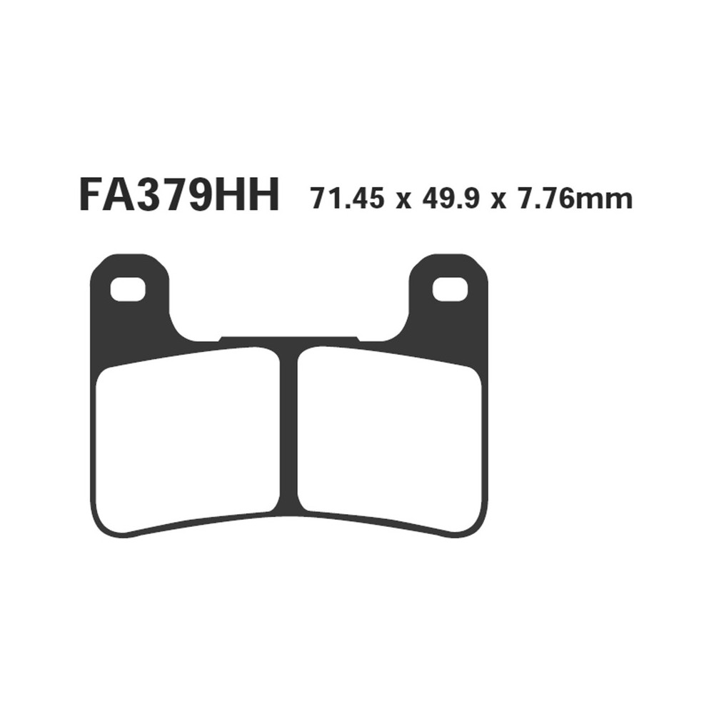 Brake Pads Gpfax Suzuki Gsx-R - GPFAX379HH
