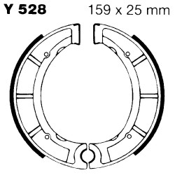 Ganasce Yamaha Yfm 250ANT./Post. Ganasce Freno EBC