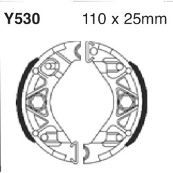 Ganasce Yamaha Bws 50,Cv 50JOG per YAMAHA BWs 50 nd e altri modelli Ganasce Freno EBC
