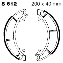 Ganasce Suzuki Kawasaki per SUZUKI T 500 68- 74 e altri modelli Ganasce Freno EBC