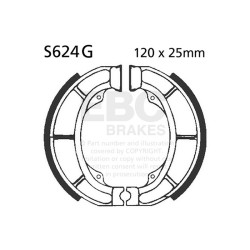 Brake Shoe Suzuki Addres 50 92-95 Ganasce Freno EBC