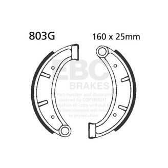 Brake Shoe 803G Ganasce Freno EBC