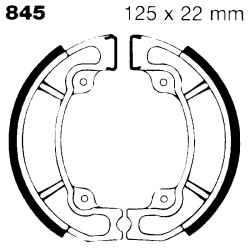 Brake Shoe Cagiva Aletta Rossa Ganasce Freno EBC