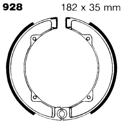 Ganasce Ducati 250/350/450/Desmo per DUCATI 250/350/450/ Desmo - 76 Ganasce Freno EBC