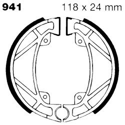 Brake Shoe Aspes Rcl 80FRONT/Rear Ganasce Freno EBC
