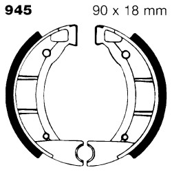 Brake Shoe Fantic Issimopuch Maxi for PUCH Maxi 50 nd and other model Ganasce Freno EBC