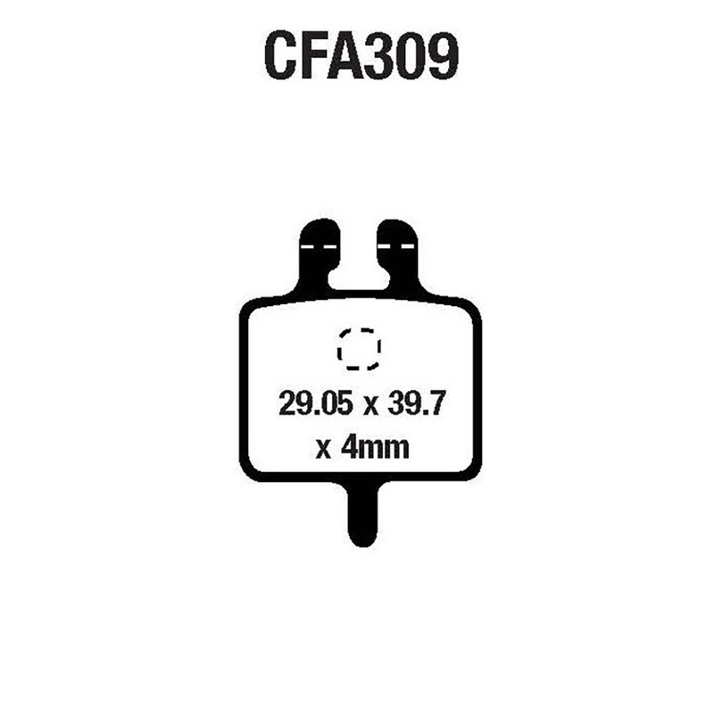 Brake Pads Mtb CFA309 Brake Pads EBC