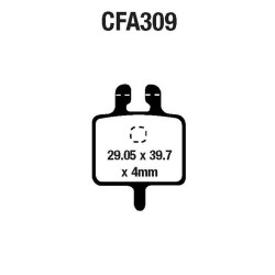 Brake Pads Mtb CFA309 Brake Pads EBC