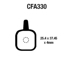 Brake Pads Mtb CFA330 Brake Pads EBC