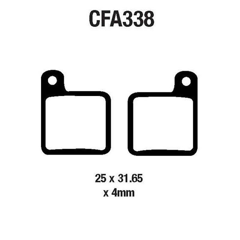 Brake Pads Mtb CFA338 Brake Pads EBC
