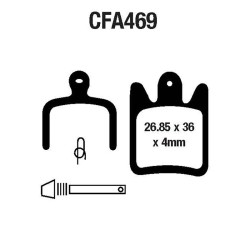 Pastiglie Mtb CFA469 Plaquettes de frein EBC