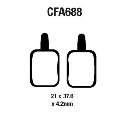 Pastiglie Mtb CFA688 Plaquettes de frein EBC