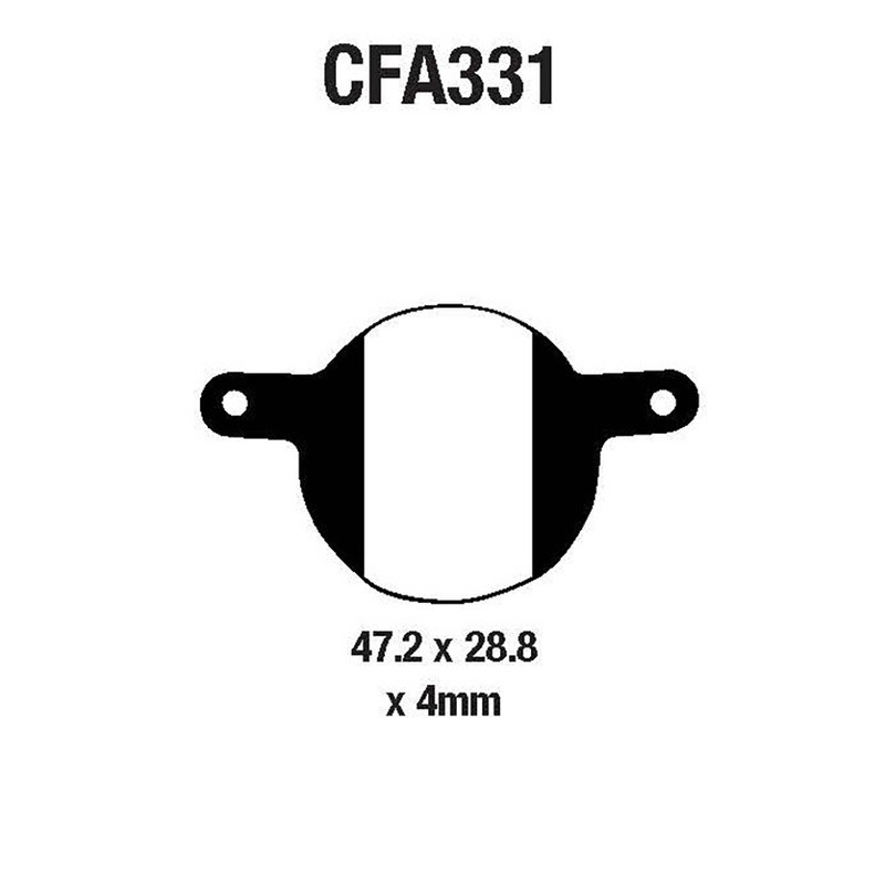 Brake Pads Mtb CFA331HH Brake Pads EBC