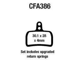 Brake Pads Mtb CFA386HH Brake Pads EBC