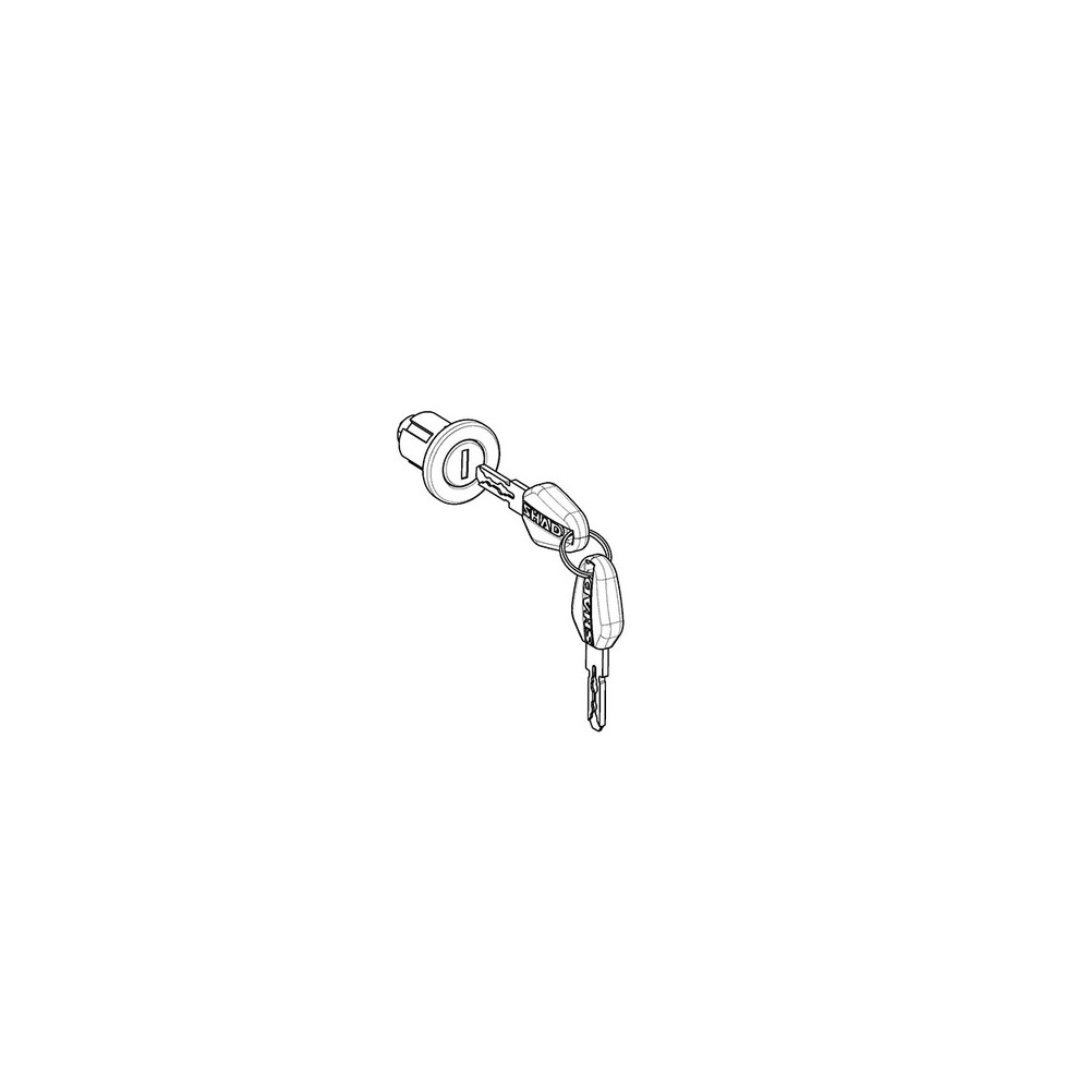 Kit 3PZ Block. And Keys Baulet - 203076R