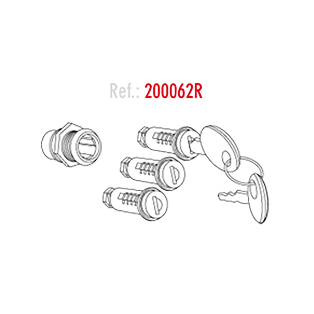 3-Piece Lock And Key Kit - 200062R
