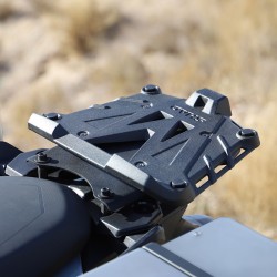 Aluminium Top Case Plate Black Spare Parts for Top Cases and Bags SHAD