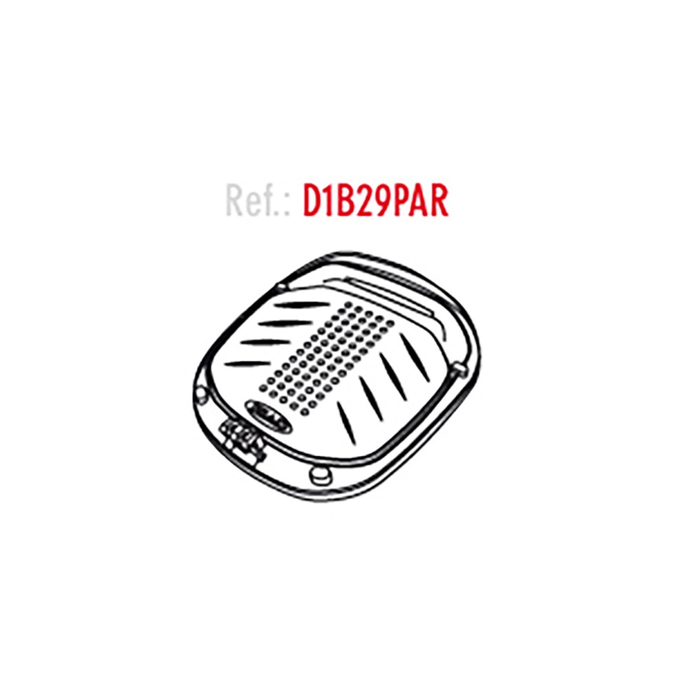 Top Case Plate SH26/29/33/34 - D1B29PAR
